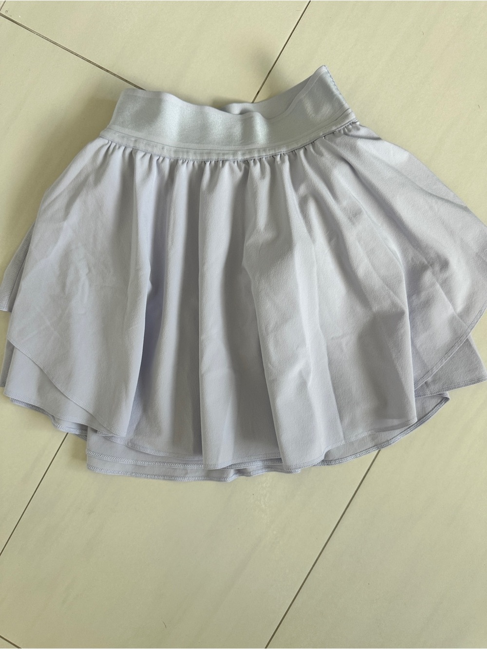 lululemon athletica Light Lavender Layered Sport Skort